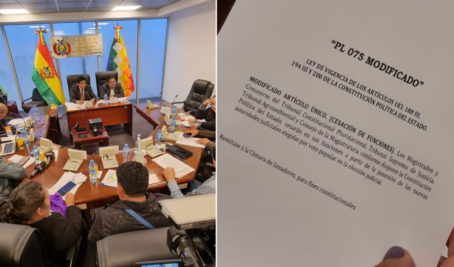 ‘Arcismo’ busca cambiar proyectos de ley para que magistrados sigan en el cargo hasta nueva posesión