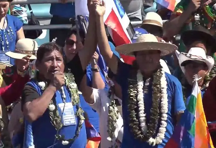Proclaman a Evo como candidato del MAS para las próximas elecciones presidenciales