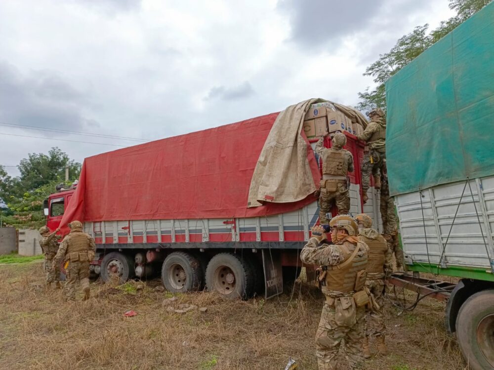 Contrabando argentino se redujo en 30% y militares amplían control hacia Brasil