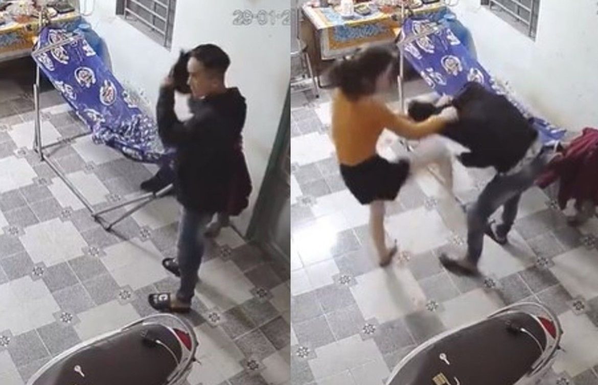 «Discutió por celos»: Una mujer atacó a su esposo con un cuchillo de cocina