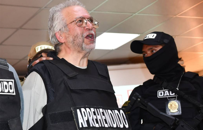 Revocan detención domiciliaria del exasesor del Ministerio de Defensa y ordenan cárcel por cinco meses