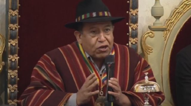 Bochorno en la Asamblea: Gritos, enojo de Choquehuanca y abandono de magistrados