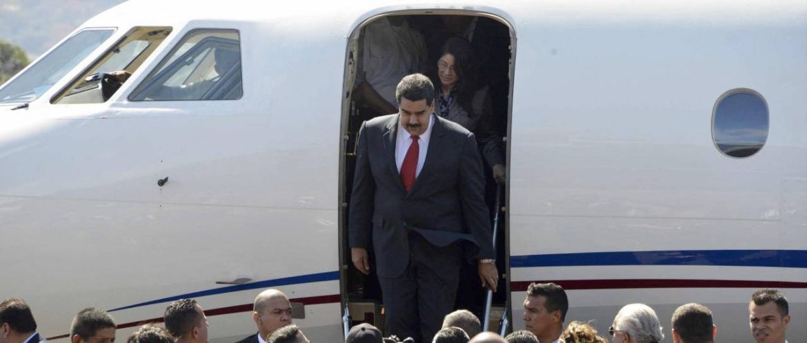 EEUU confisca el avión de Nicolás Maduro por las sanciones que pesan contra Venezuela