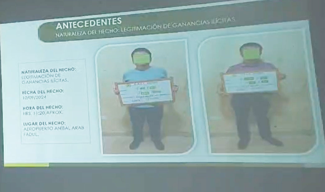 Sorprenden a dos ciudadanos chinos trasladando casi dos millones de bolivianos