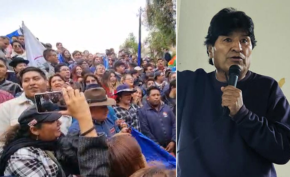 Evo denuncia ‘golpe a la revolución’ por la quita de la sigla del MAS, mientras que el ‘arcismo’ celebra