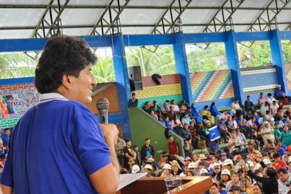 Reunión de Lauca Ñ insiste en la candidatura de Evo y anuncia una “gran movilización” a La Paz