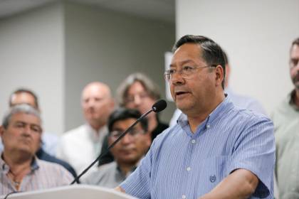 Arce dice que postulación de Evo el 2019 fue una “violación a la Constitución” y lo culpa de la división del MAS