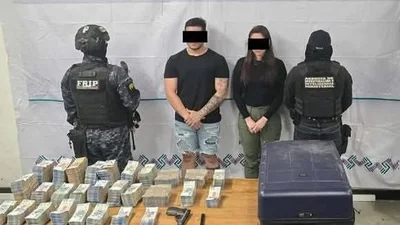 Pastora y su amante detenidos por el robo millonario de los diezmos de una iglesia