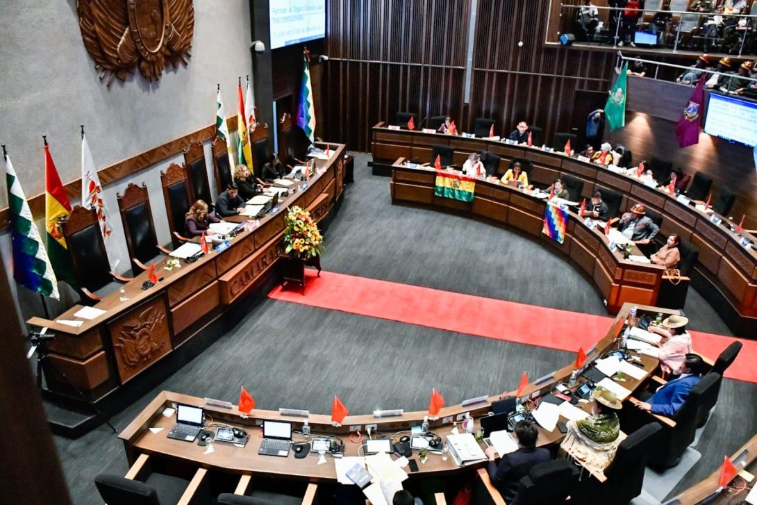 Senadores aprueban crédito de $us 75 millones de la CAF para atender desastres naturales