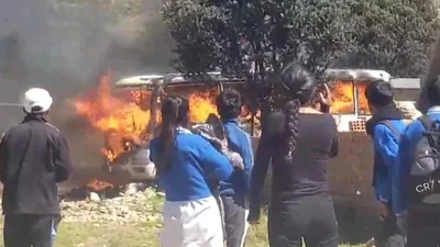 Tragedia en Potosí: Menores calcinados y heridos oscilan entre los 8 y 17 años de edad