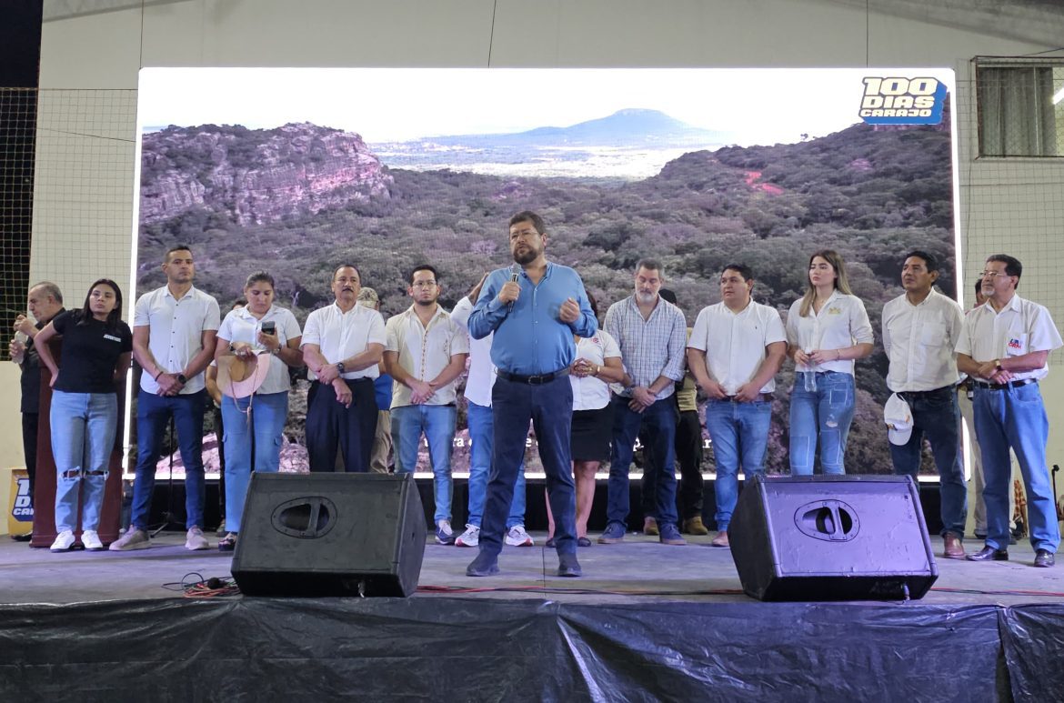 Samuel en Camiri: “El emprendimiento devolverá la prosperidad al Chaco”
