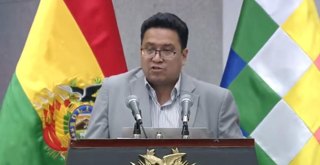 Para el ministro de Justicia, «es el momento» de aprehender a Evo Morales