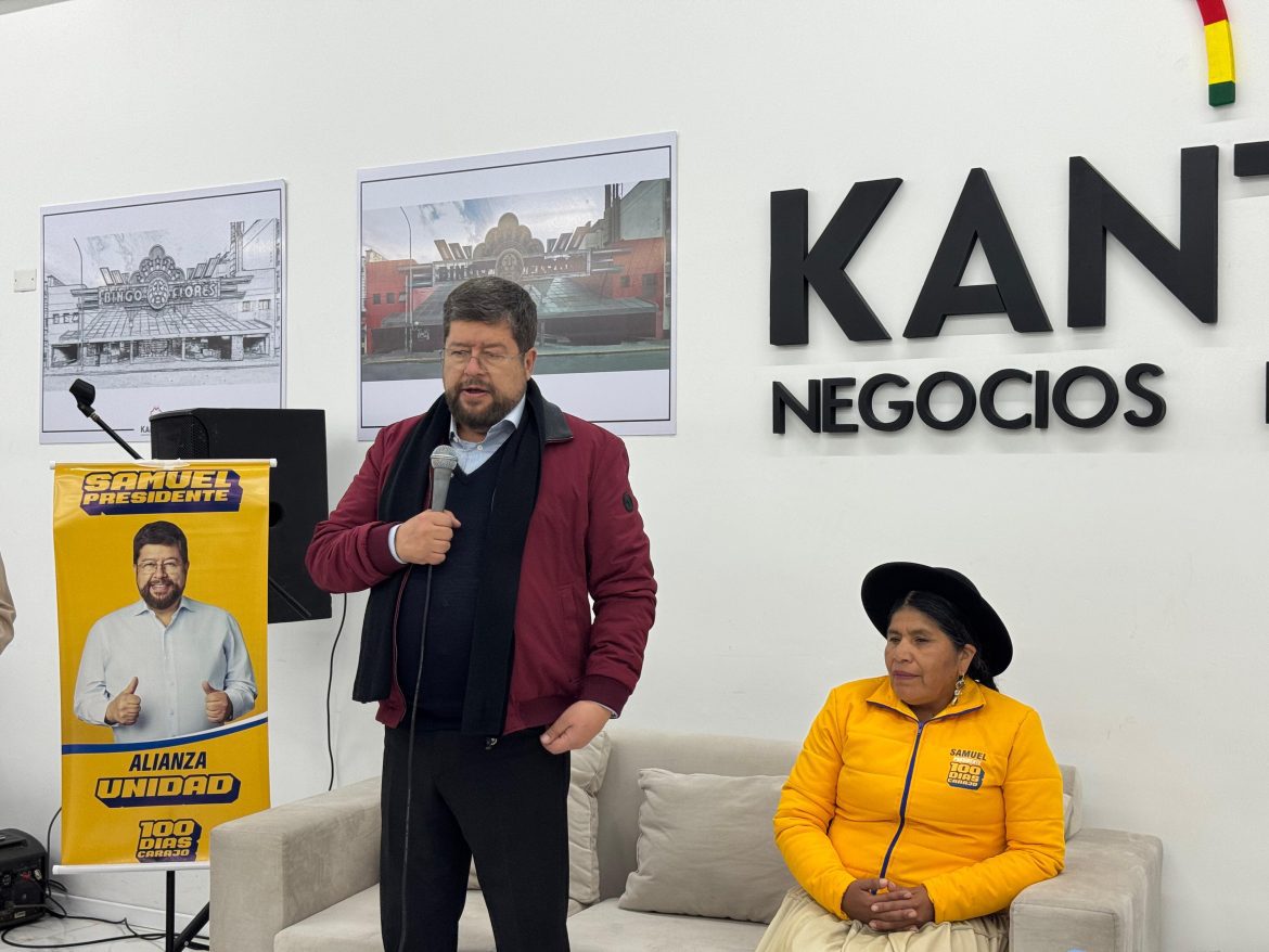 Samuel  busca el voto en Argentina: “Haremos un país al que valga la pena volver”