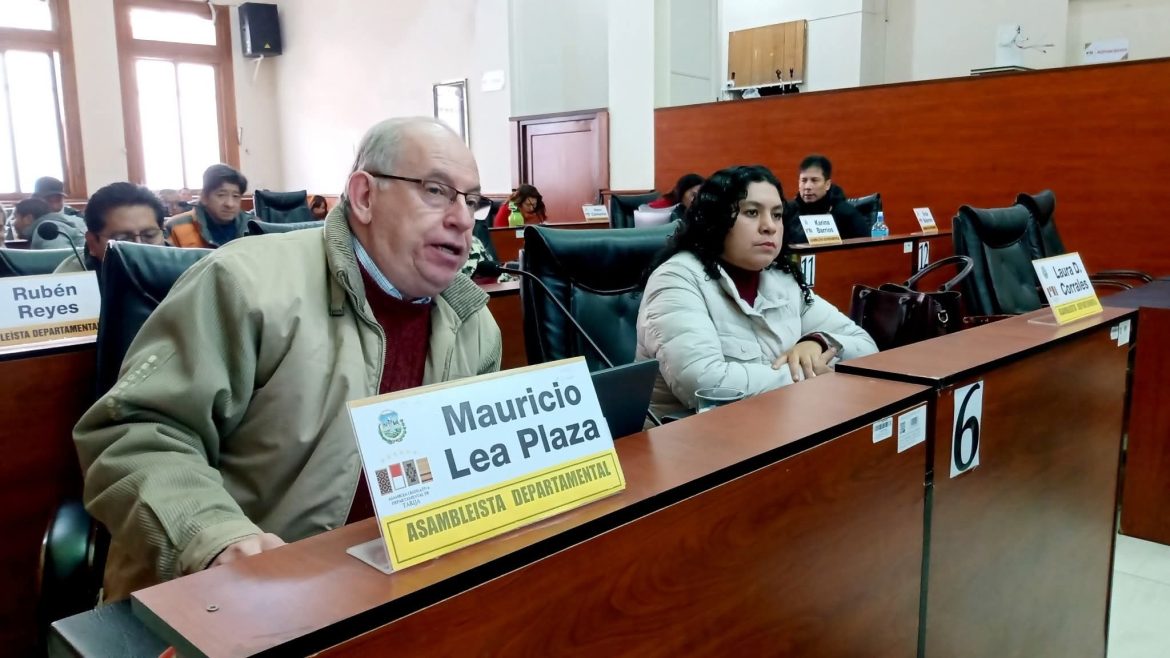 Asamblea Departamental de Tarija se reduce a 17 asambleístas