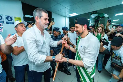 Tras su primer fin se semana en Santa Cruz, Camacho se alista para cambios en su gabinete