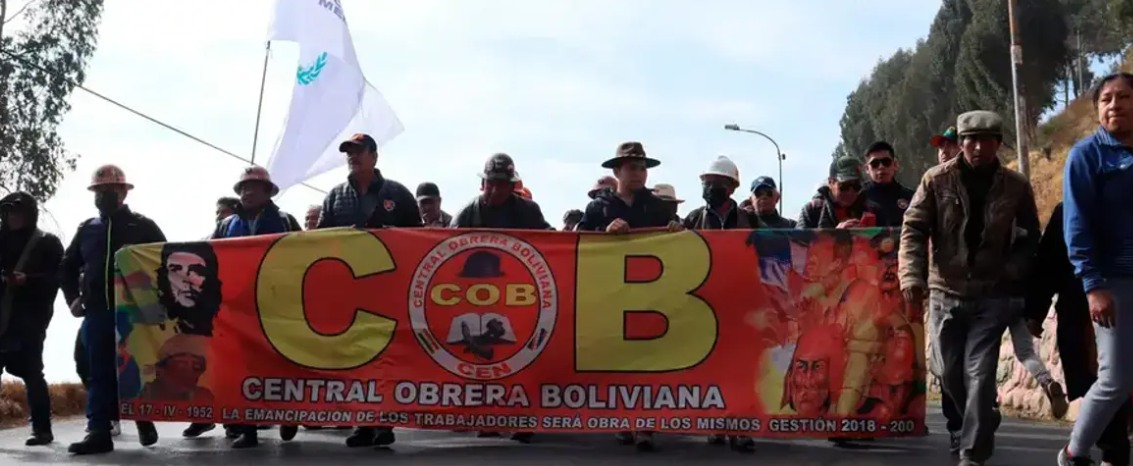 COB convoca a ampliado nacional por el diésel, advierte con movilizaciones y responsabiliza al Gobierno