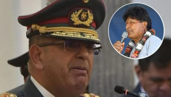 Comandante militar tras la amenaza de Evo: “Las FF.AA. están listas para defender al pueblo”