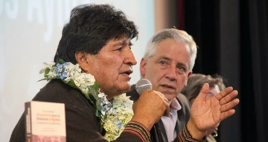 Fiscalía formaliza acusación contra Evo y García Linera por caso Hotel Las Américas