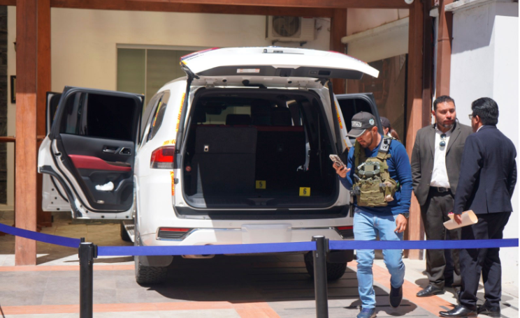 Secuestran tres armas, 26 proyectiles y una antena Starlink del vehículo que transportaba a Mariaca